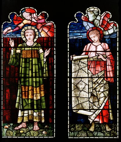 St Stephen & St Luke by Edward Burne Jones